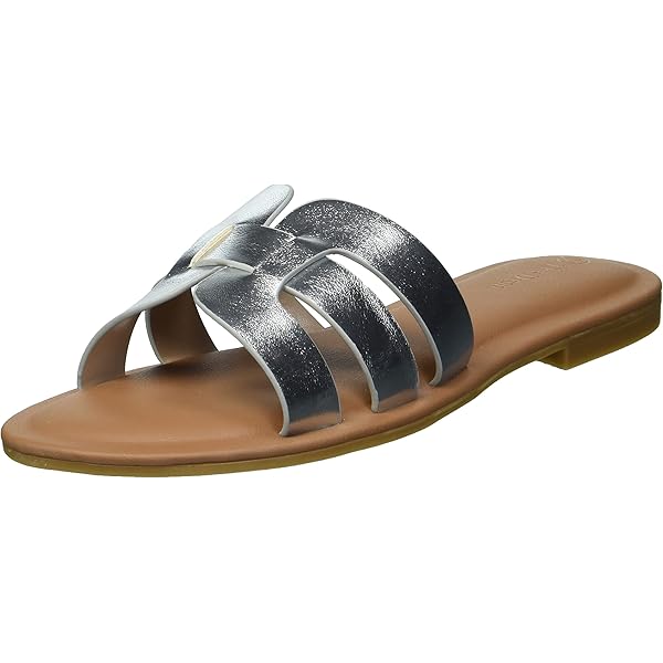 Amazon.com | Seychelles Women's Adorned Metallic Raffia Slide